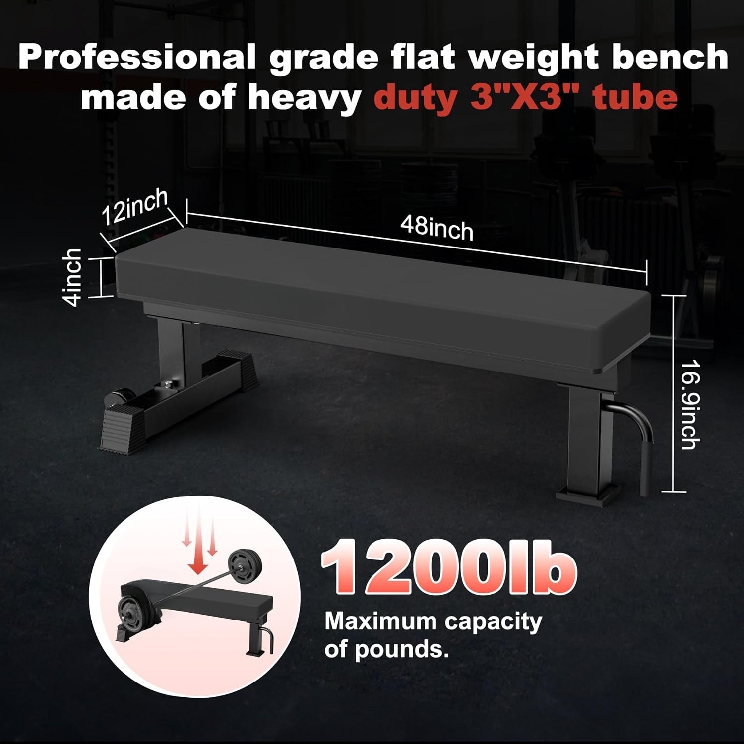 Adjustable Heavy‑Duty Workout Bench