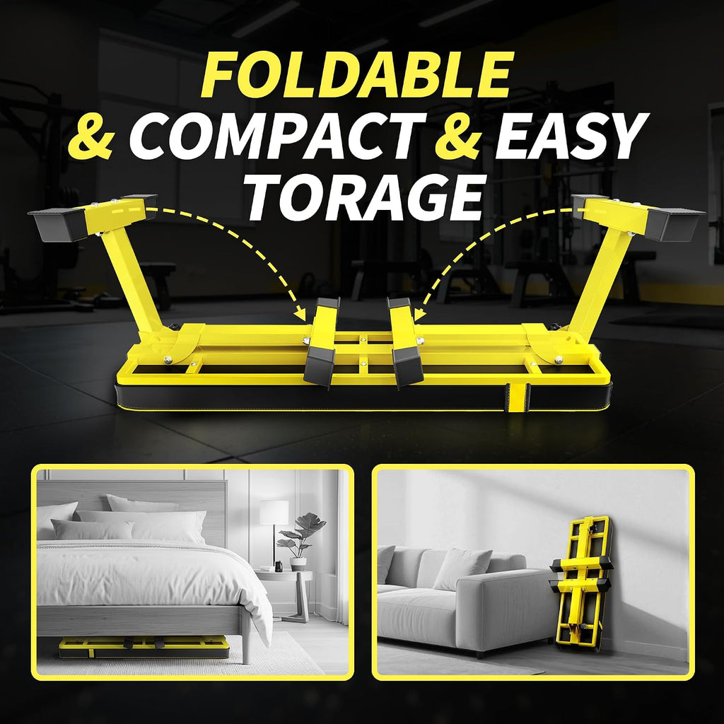 Foldable Heavy‑Duty Weight Bench