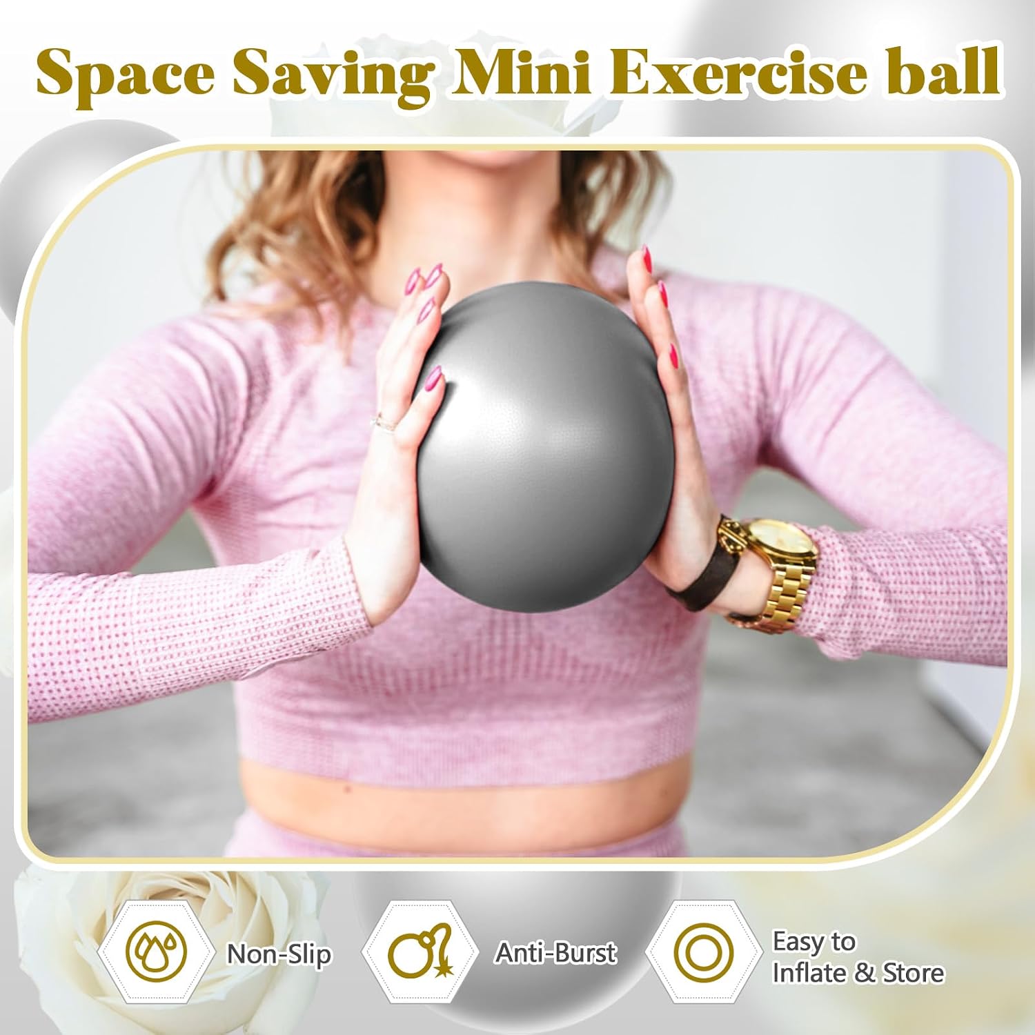 20 Pcs Mini Pilates Balls