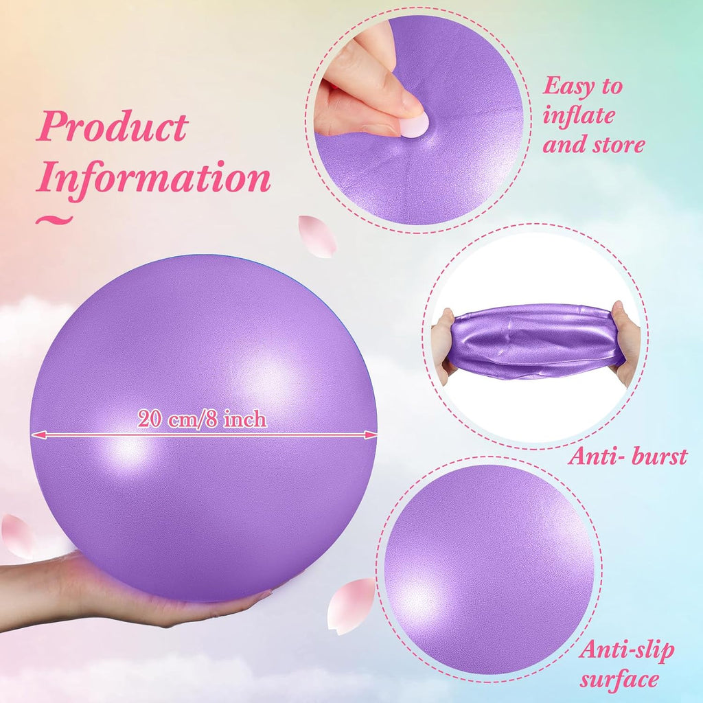 10 Pack Mini Pilates Ball