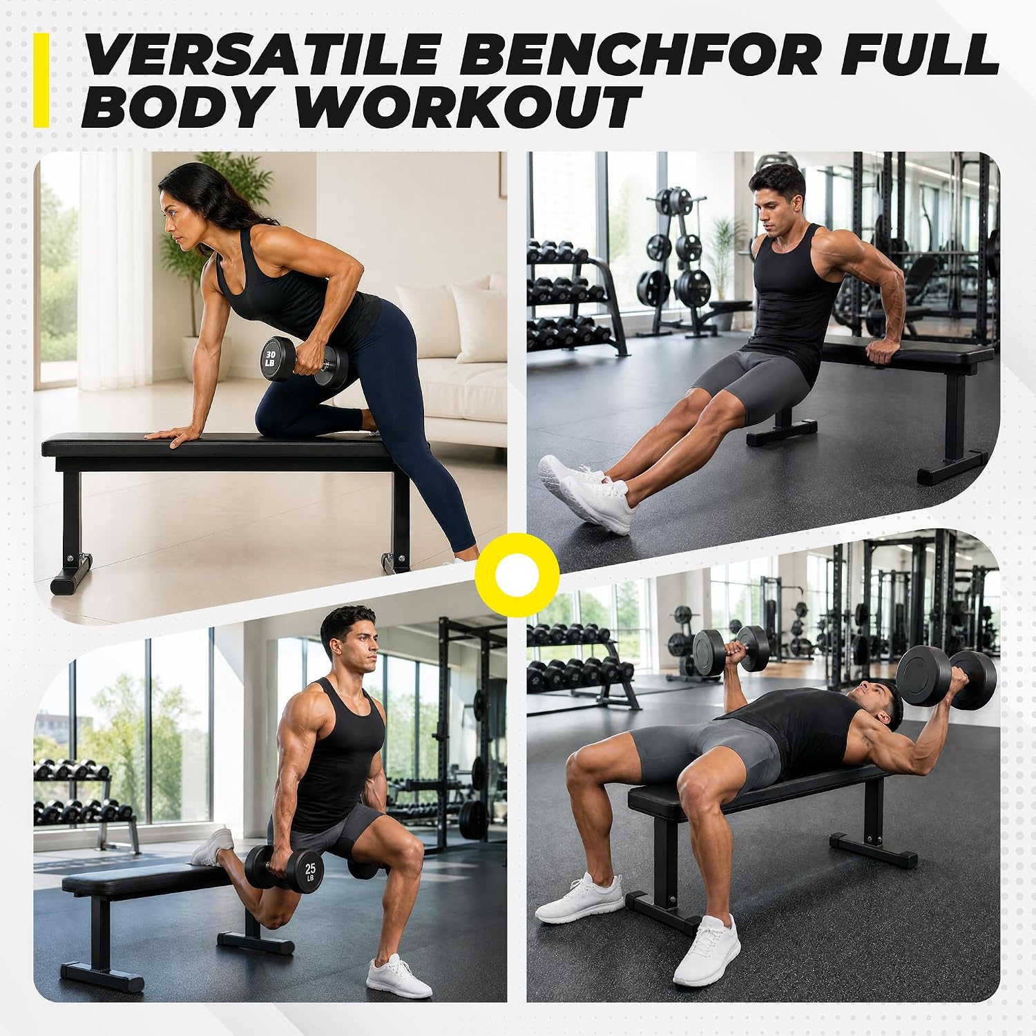Adjustable Folding Weight Bench