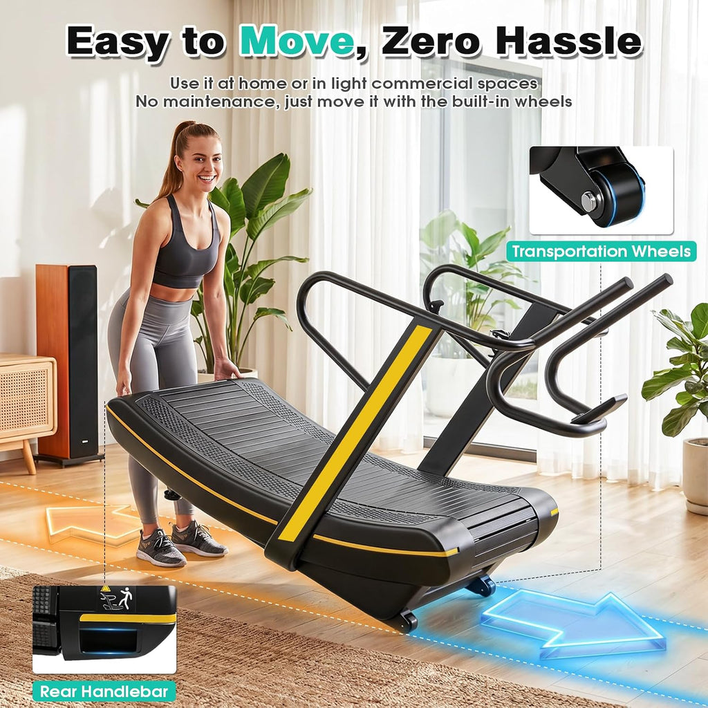 2026 Manual Curved Treadmill
