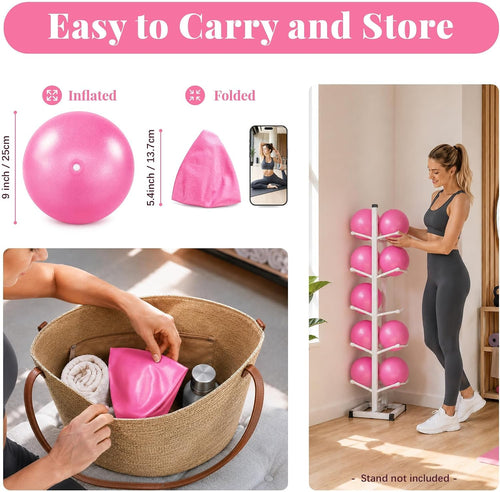 20 Pcs Bulk Mini Pilates Balls