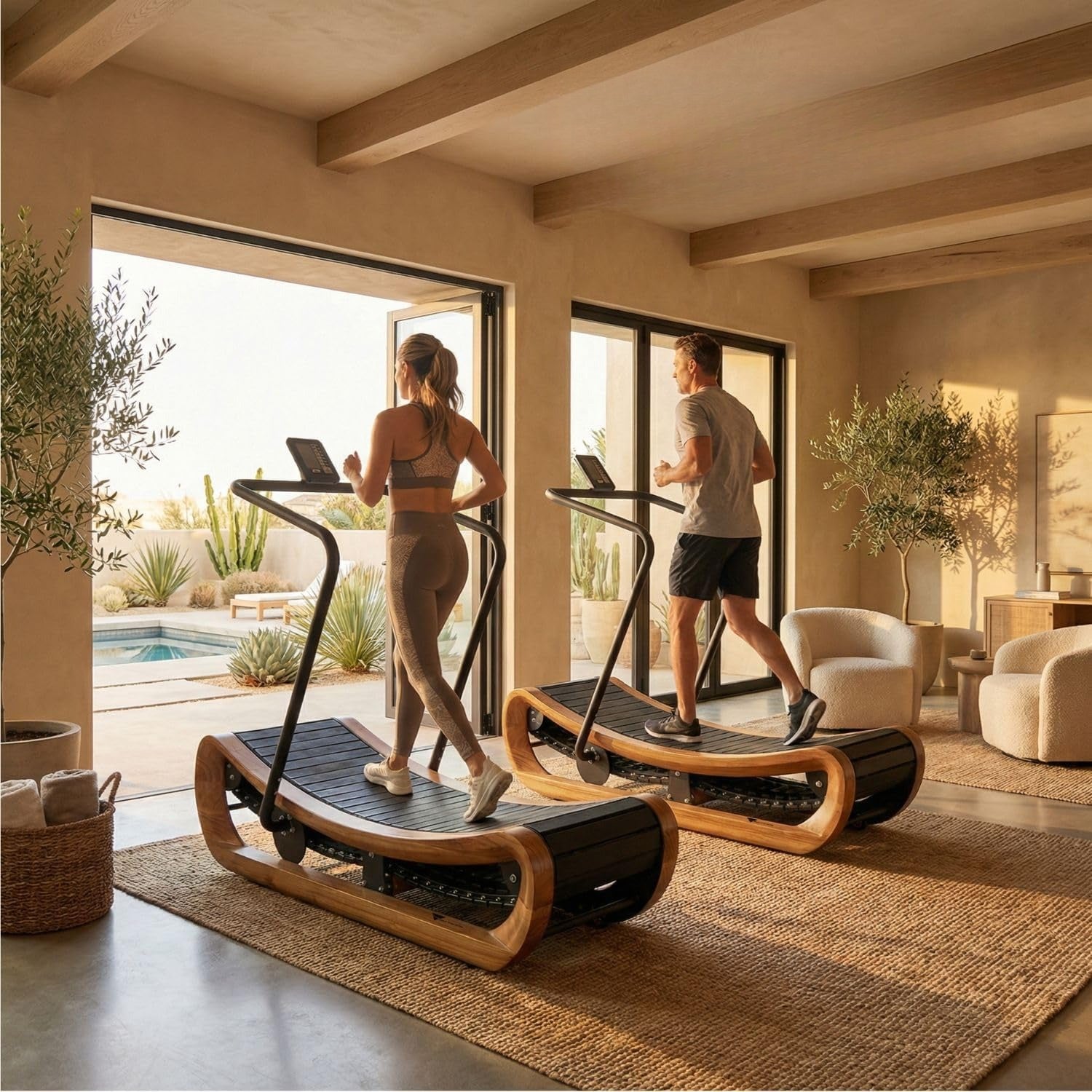 Propelled Running Machine