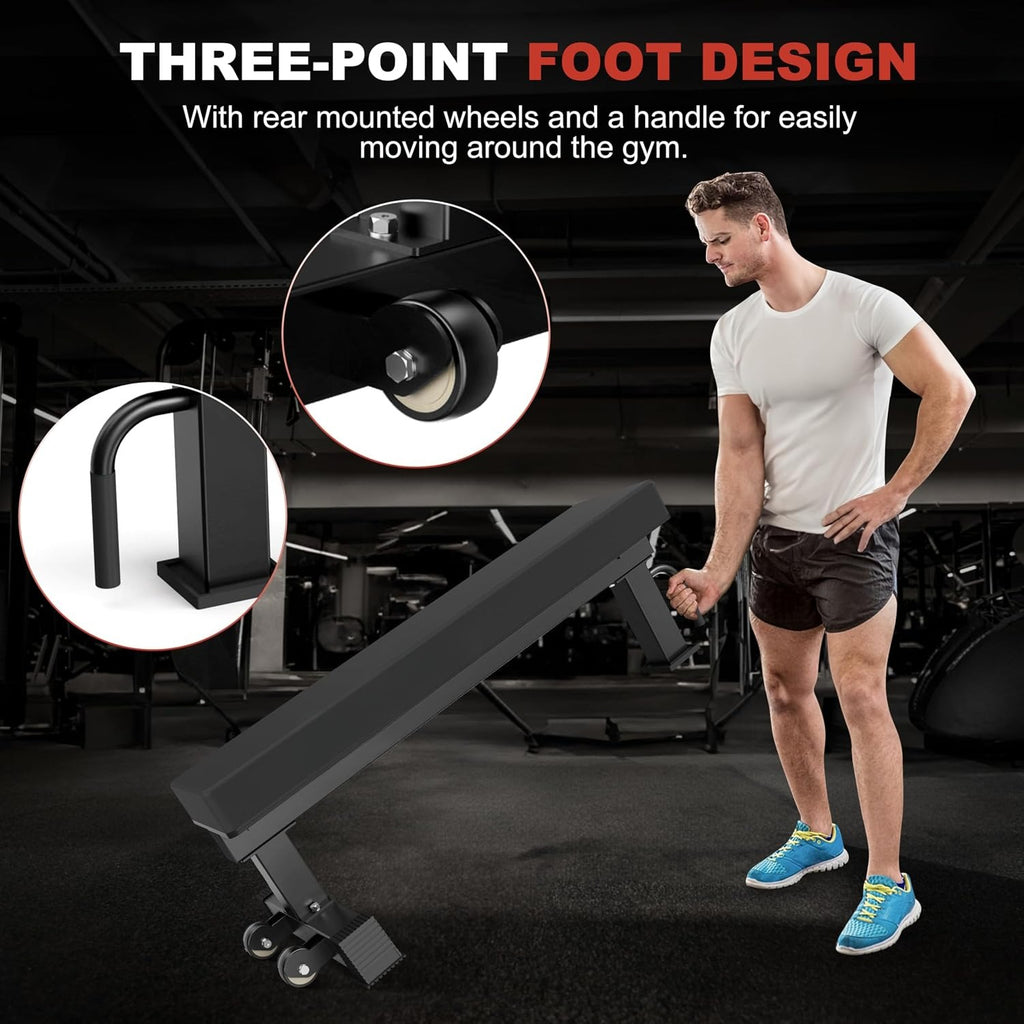 Adjustable Heavy‑Duty Workout Bench