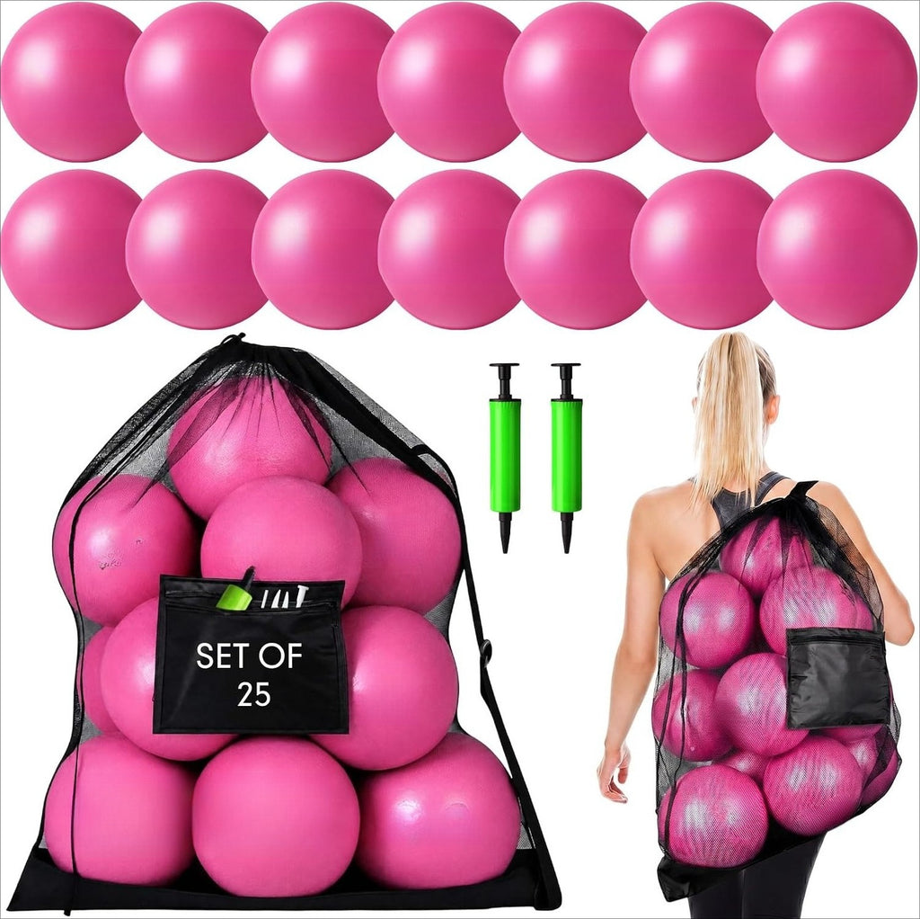 Set of 25 Mini Pilates Balls